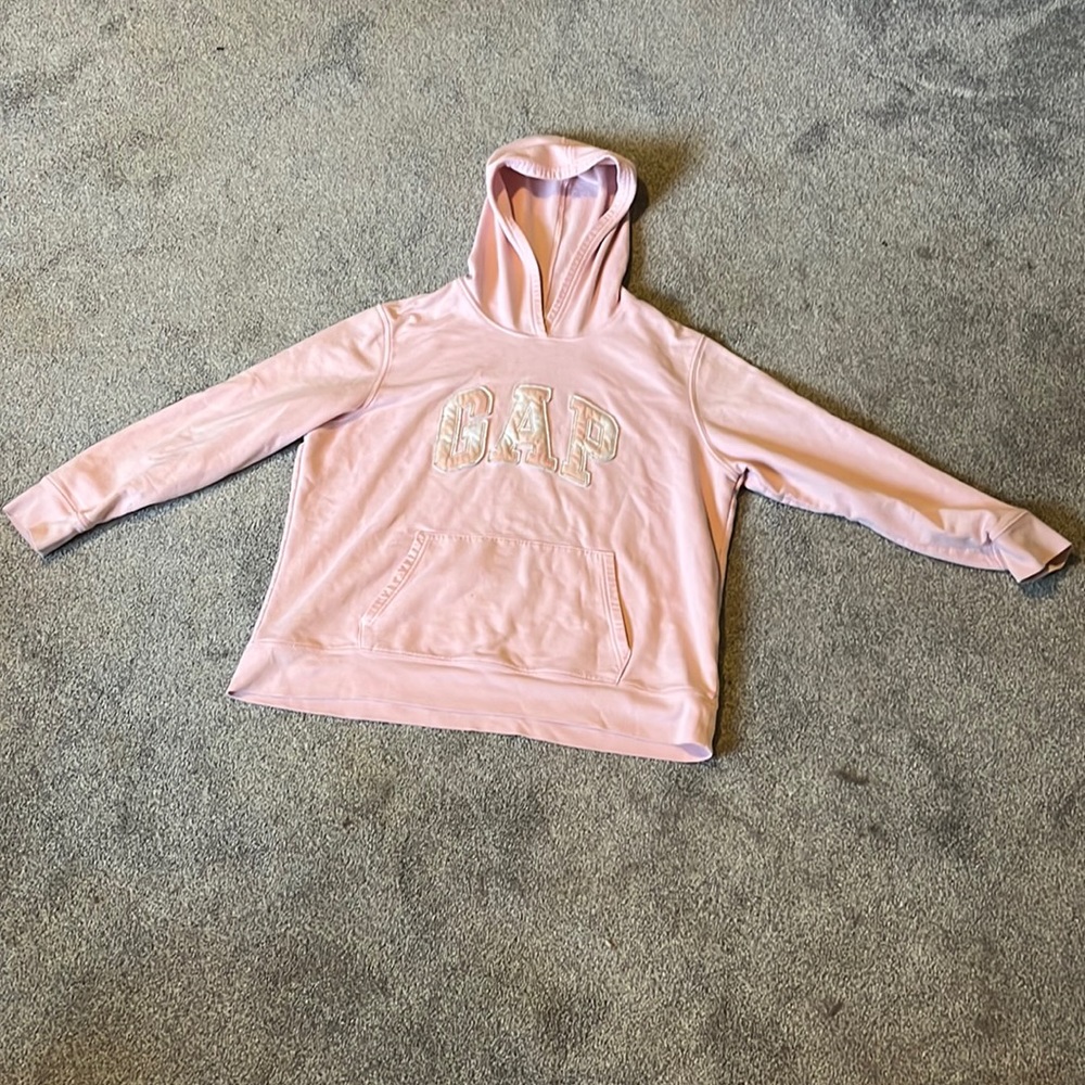 Gap - Kids XL - Pink cotton candy sweatshirt